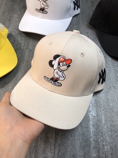 NÓN KẾT KAKI - Mickey - mũ lưỡi trai