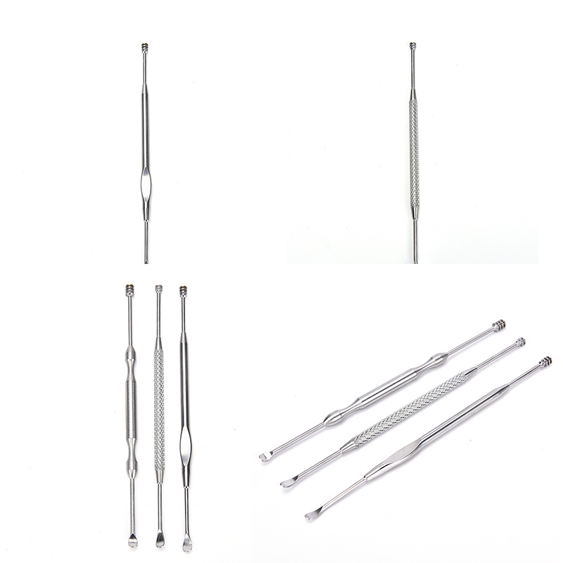 (Hàng Mới Về) Bông Tai Bằng Thép Không Gỉ Chất Lượng Cao Tiện Lợi Dễ Sử