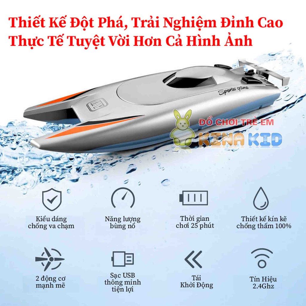 Cano Điều Khiển Từ Xa Tốc Độ Cao 30KM/h HeYuan