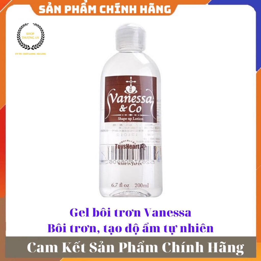 [ GIÁ SỈ ] - Gel Bôi Trơn Vanessa Co Nhật Bản, cung cấp chất nhờn tự nhiên, siêu mượt, an toàn, hiệu quả - chai 200ml