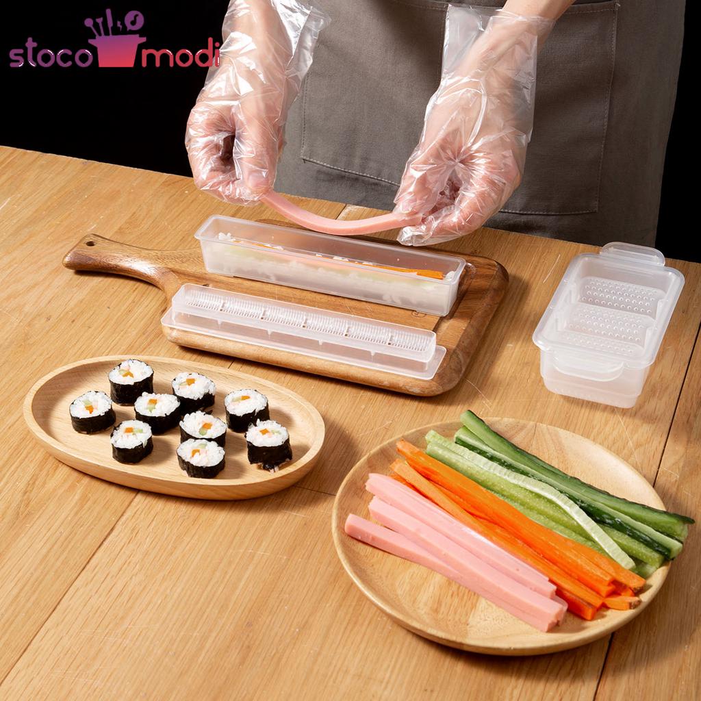 Khuôn Làm Sushi 3 Cuộn Không Dính