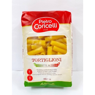 Mì ý nui ống Pietro Coricelli Tortiglioni 500g - Hàng nhập khẩu chính hãng từ Ý