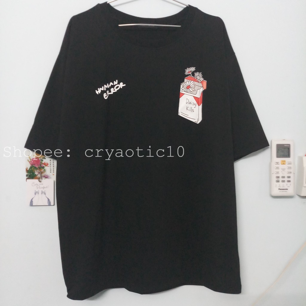[Kèm hình thật] Áo tay lửng hoa cúc Daisy Peaceminusone unisex
