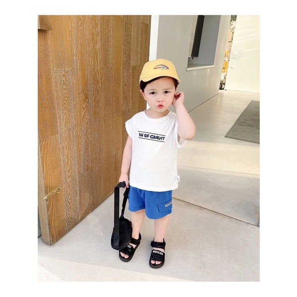 Quần đùi bé trai chất cotton Royal Kids