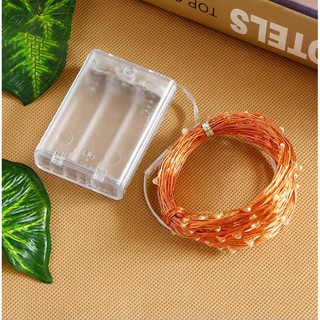 Đèn LED trang trí Dây đồng Pin AA