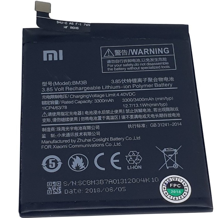 Pin Xiaomi Mimix 2 BM3B