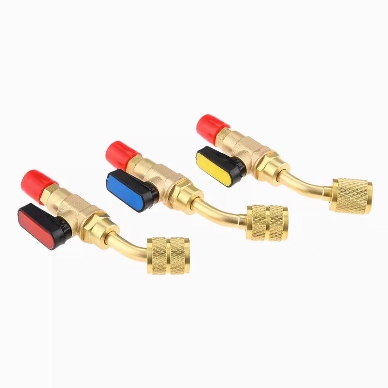 Set 3 Van Điều Hòa Không Khí Cho R12 R22 R134a 1/4 SAE
