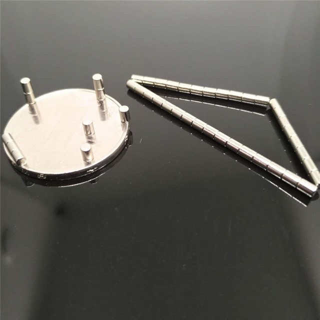 Nam châm Trắng 2x3mm, loại nam châm viên đất hiếm siêu nhỏ lực hút mạnh