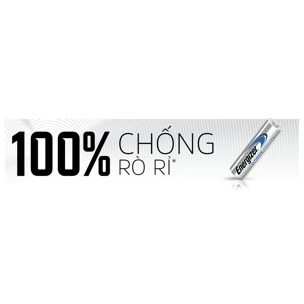 Pin AA Lithium Energizer 1.5V (Bền Nhất Thế Giới ) (Nhập Khẩu Singapore)(Chính Hãng 100%)