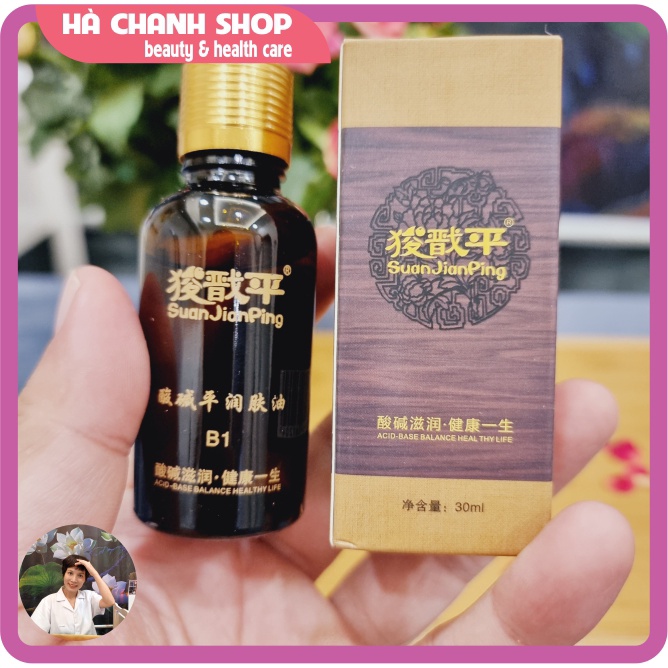 Tinh Dầu Châm Cứu Suan Jian Ping B1 Châm Cứu Vô Hình Tinh Dầu Cổ Vai Gáy B9 Chuyên Dùng Cho Spa Mát Xa Chăm Sóc Sức Khỏe