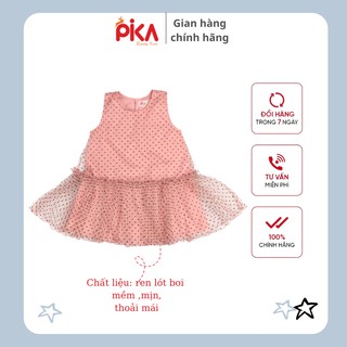 Váy bé gái - pika kids chất liêu ren mềm , mịn, mát cho bé 3-8 tuổi