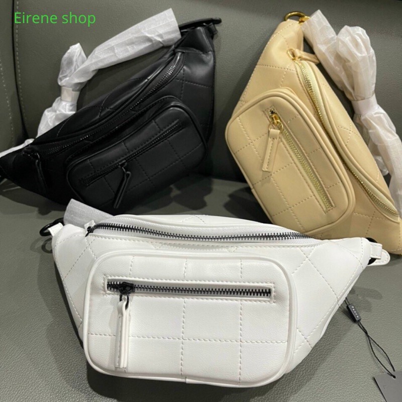 Túi Nữ Tiện Ích Pd Đeo Ngực Khoá Kéo 2 Ngăn Kiểu Dáng Cá Tính Độc Lạ