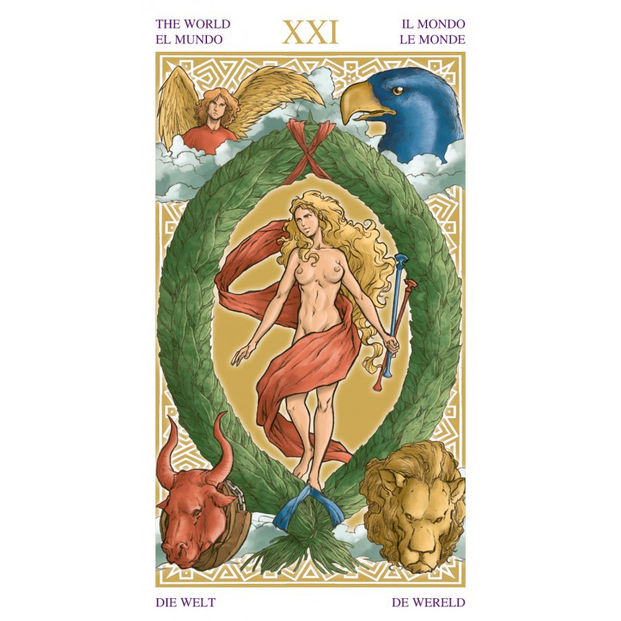 Bộ Bài Universal Wirth Tarot  - Bài Gốc Authentic Chính Hãng 100%