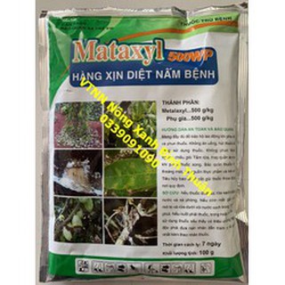 Thuốc diệt trừ nấm bệnh Mataxyl 500WP 100gr