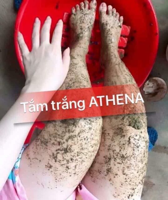 Tắm trắng tinh chất men bia Athena 200g