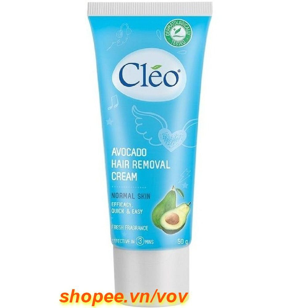 Tẩy Lông Cleo 50g Avocado Hair Removal Cream Chính Hãng.