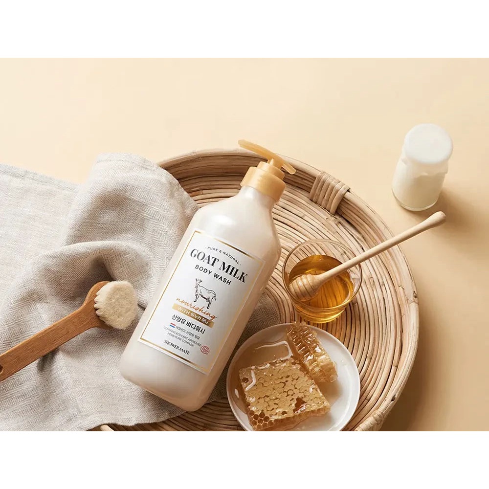 Sữa Tắm Shower Mate Sữa Dê Mật Ong Manuka 800ml
