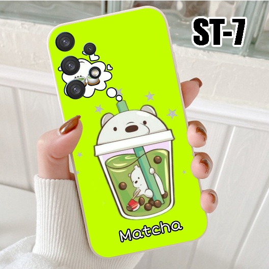 Ốp điện thoại Samsung Galaxy A12 5G - A32 - A52 - A52s 5G - A72 - Ốp lưng Samsung in hình Trà Sữa Mèo siêu cute