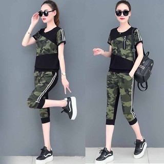 Bộ đồ thể thao phối lính cực ngầu