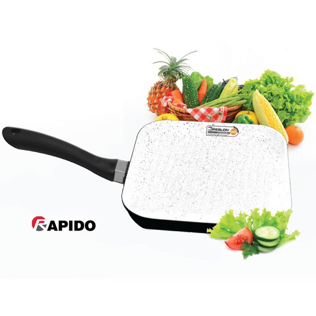 [HÀNG CHÍNH HÃNG] Chảo nướng từ Rapido 28Cm RG28-SD