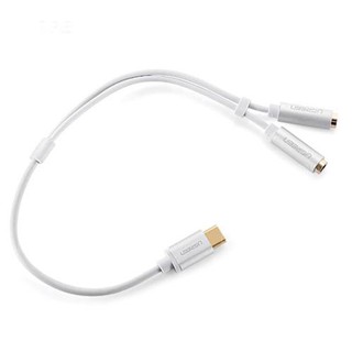 [FREESHIP 99K]_Cáp chuyển USB Type C ra Jack 3.5mm kép Ugreen AV144