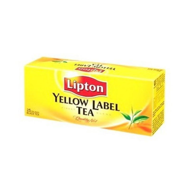 Trà Lipton nhãn vàng túi lọc 25 túi/hộp