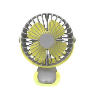 Quạt sạc mini YOOBAO F04 xoay góc 720 độ, đế kẹp đa năng _ Hàng chính hãng