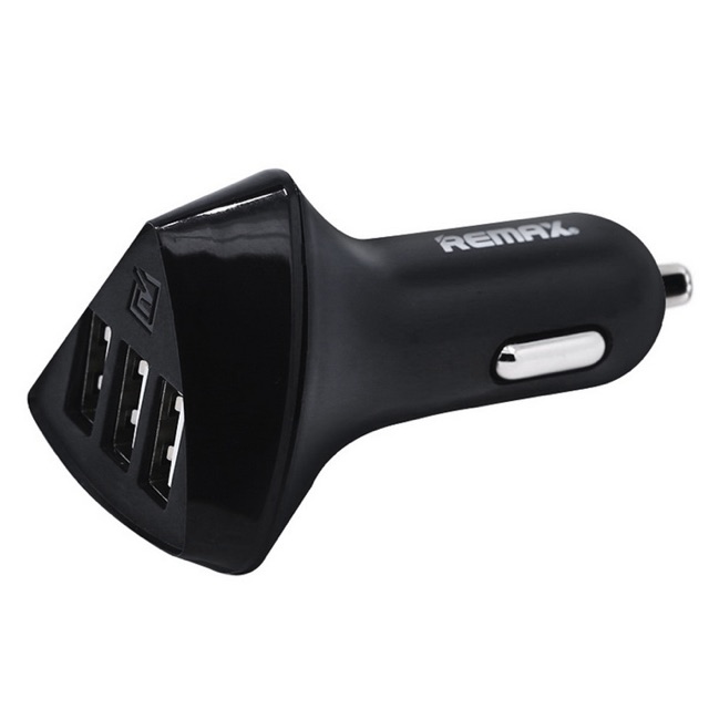CHÍNH HÃNG  Cốc củ sạc ô tô 3 cổng USB Alien Series 3 Remax RCC - 304 tẩu sạc nhanh xe hơi 3 cổng usb