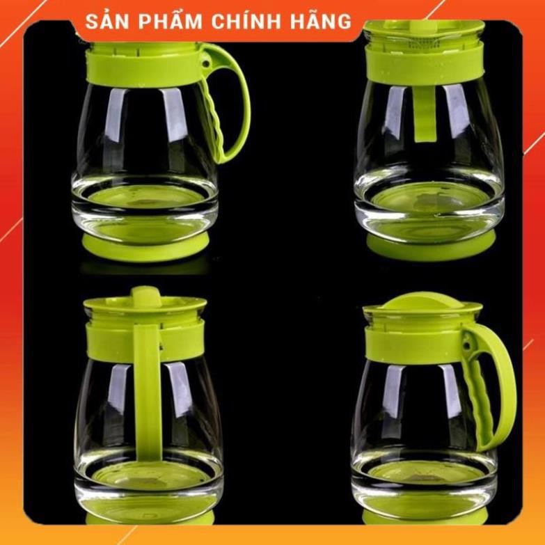 CHÍNH HÃNG -  Ấm pha trà thuỷ tinh 1500ml,bình pha trà thủy tinh ,bình ủ trà cao cấp,bình đựng nước 1500ml