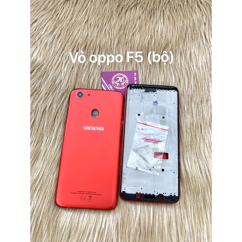 Vỏ oppo F5 zin full bộ như hình chụp (chưa kèm khay sim nhé) | WebRaoVat - webraovat.net.vn