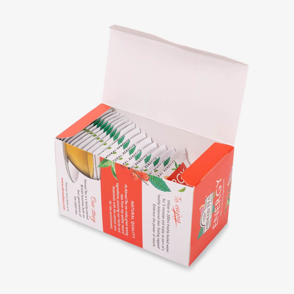 Trà thảo mộc Ahmad Natural Benefit - ENERGY INFUSION
