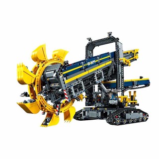 KING 90015 - MÔ HÌNH LẮP RÁP 20015 XE MÁY XÚC KHỔNG LỒ CÓ ĐỘNG CƠ