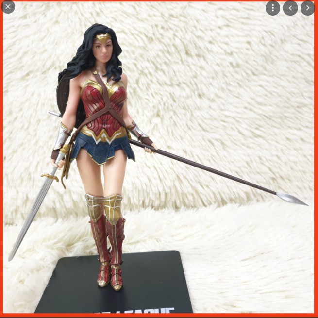 Mô hình phim DC - Mô hình nữ siêu nhân Wonder Woman 19cm AV033