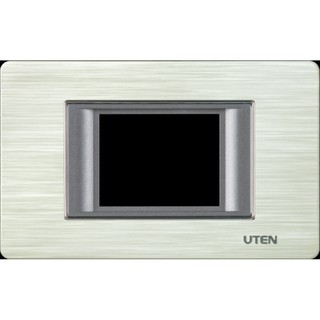 Mặt aptomat chữ nhật Uten - Mặt đôi mặt aptomat 2 pha UTEN