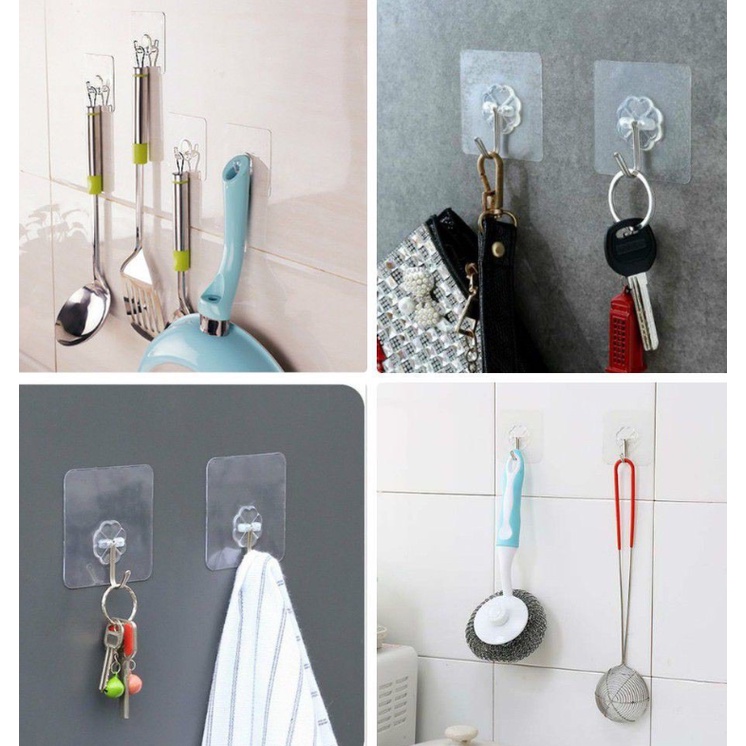 MÓC DÁN TƯỜNG CƯỜNG LỰC SIÊU DÍNH ĐA NĂNG ….