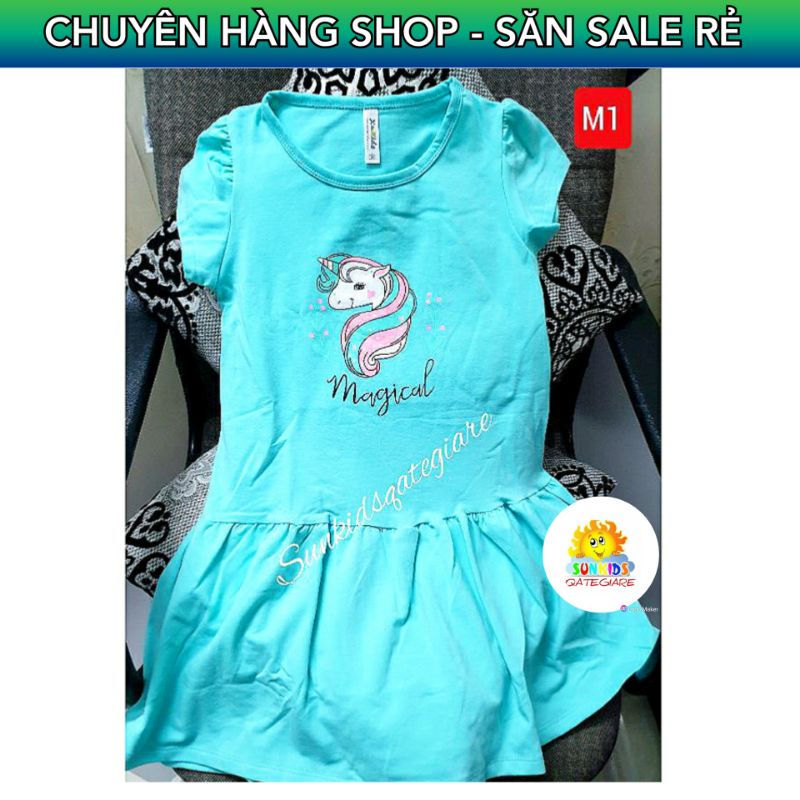 🌺HÀNG CÔNG TY🌺20KG-40KG BỘ VÁY ĐẦM ĐUÔI CÁ GBV4 BÉ GÁI SIZE ĐẠI 4 CHIỀU HÚT MỒ HÔI THOÁNG MÁT