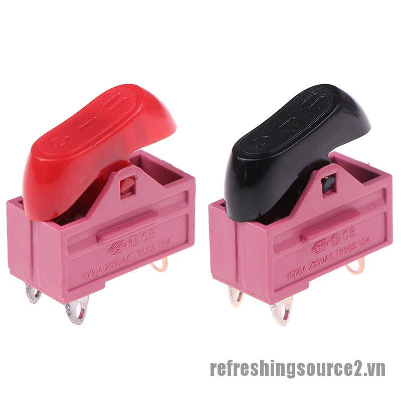 Công tắc rocker RC-2 3 chấu tắt mở tiện lợi dành cho máy sấy tóc