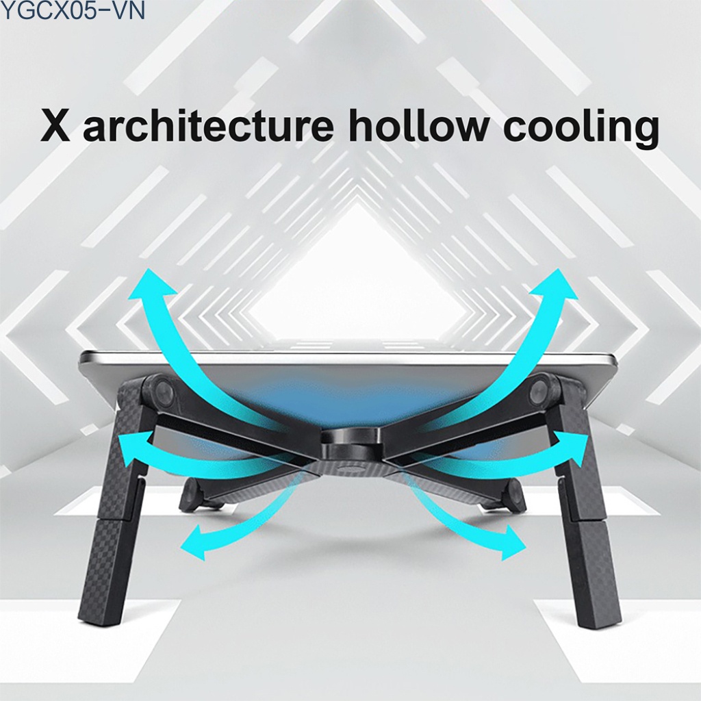 Giá Đỡ Laptop / Máy Tính Bảng / Notebook / Máy Tính Bảng Bằng Chất Liệu Abs Silicon Chống Trượt Điều Chỉnh Được Tiện Dụng | BigBuy360 - bigbuy360.vn