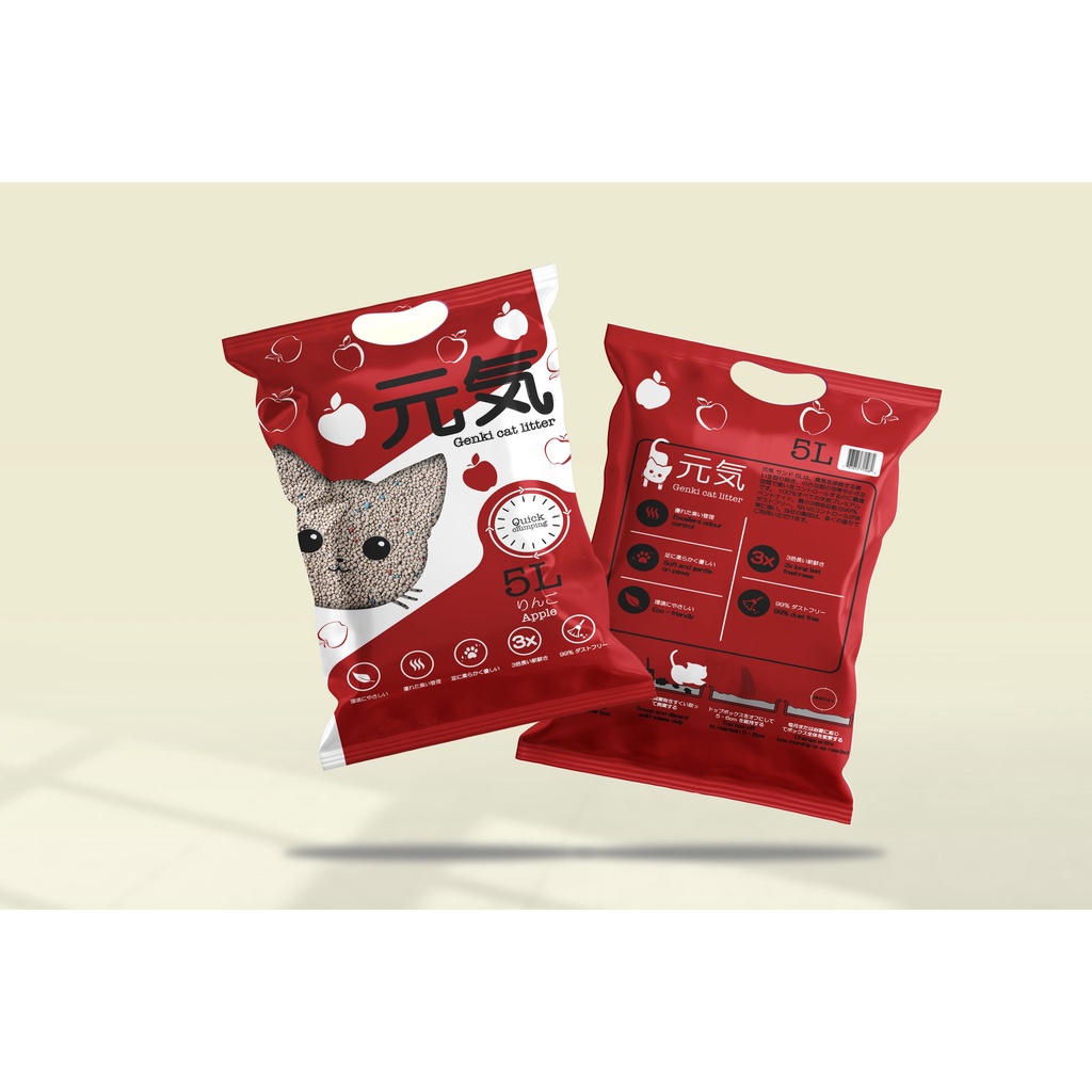 Cát vệ sinh mèo Genki