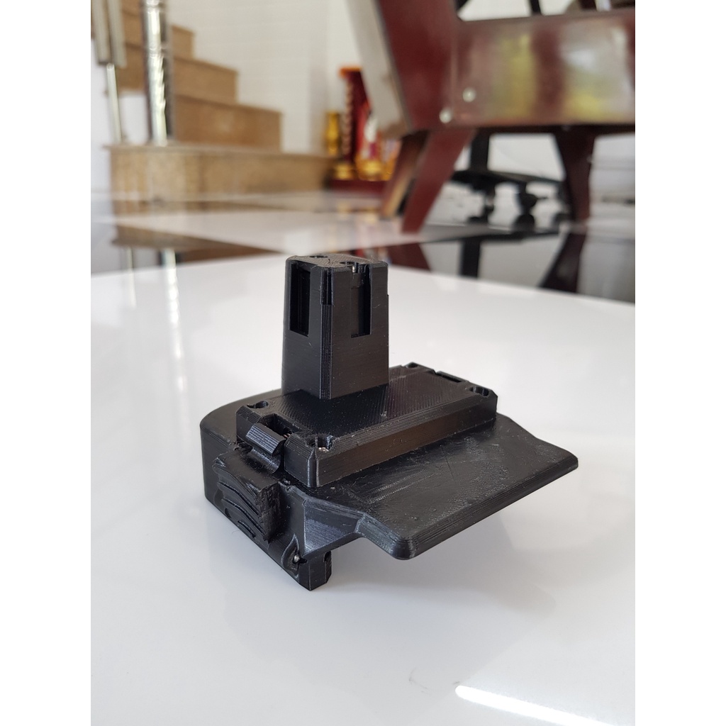 Đế chuyển pin Hitachi 14.4v trượt cho máy National 12v chọt