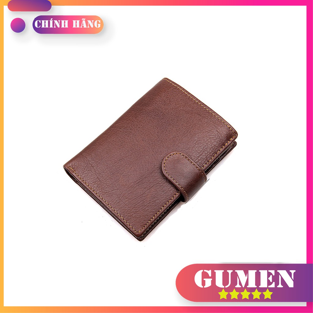 Ví da nam cao cấp 100% da thật - Gumen W06