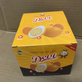 Hộp 10 Trứng Ăn Liền Devi Dabaco 400g