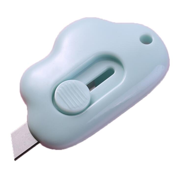 1 dao rọc giấy cỡ nhỏ bỏ túi hình dáng đám mây