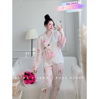 PIJAMA TAY DÀI HOT HIT (Ảnh thật/Sẵn/Kèm Video)