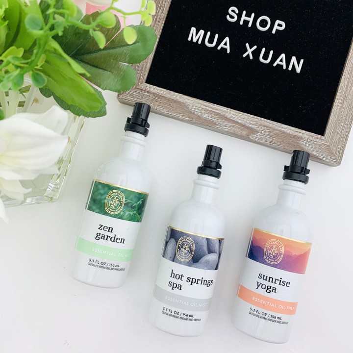 Xịt thơm Bath & Body Works Aromatherapy - Nhiều mùi, 156ml