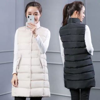 Áo gile phao nữ QC