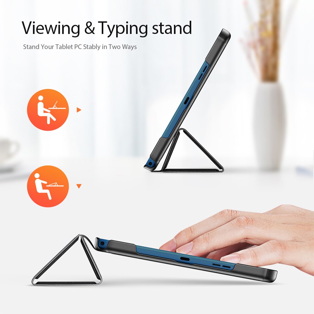 [Chính Hãng DUX DUCIS-Ảnh Thật] Bao da NOKIA T20 10.4&quot; DOMO Series Lưng Cứng Vải Jean