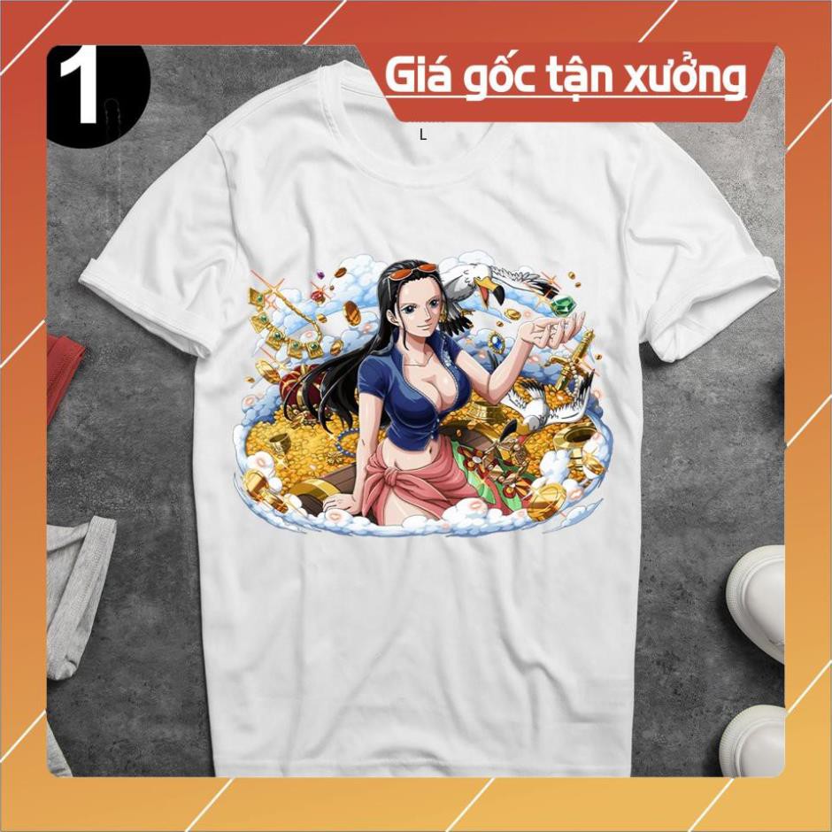 XẢ HÀNG- ALBUM 16: Áo Thun In Hình Nico Robin - Áo Thun One Piece