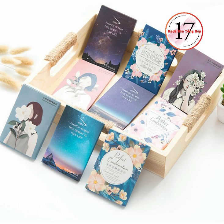 Giấy thấm dầu da mặt cực an toàn, siêu xinh [Gói 50 tờ]