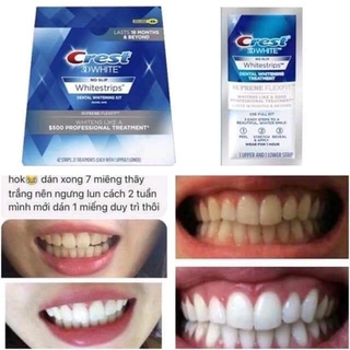 MIẾNG DÁN TRẮNG RĂNG CREST 3D WHITE Professional EffectS